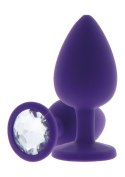 Korek Analny Toyjoy Anal Play Diamond Booty Jewel Medium Purple TOYJOY