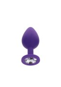 Korek Analny Toyjoy Anal Play Diamond Booty Jewel Medium Purple TOYJOY