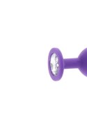 Korek Analny Toyjoy Anal Play Diamond Booty Jewel Medium Purple TOYJOY