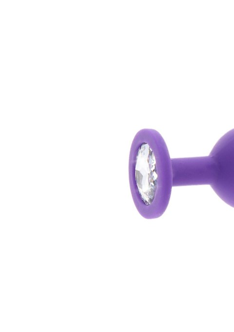 Korek Analny Toyjoy Anal Play Diamond Booty Jewel Medium Purple TOYJOY