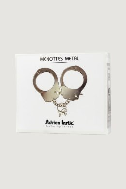 Metalowe Kajdanki Menottes Met Silver Adrien Lastic