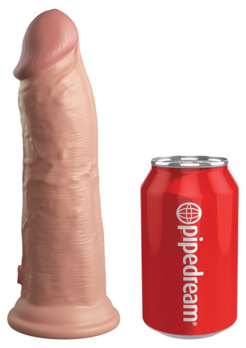 Miękkie Silikonowe Dildo Z Twardszym Rdzeniem 8 Inch Dual Density Silicone Cock Light King Cock