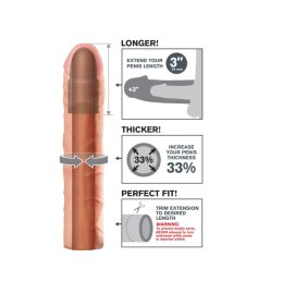 Nakładka Na Penisa Fantasy X-Tensions Perfect 3