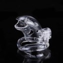 Pas cnoty Shark Cage Chastity Cage Clear Brutus