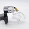 Pas cnoty regulowany Alpha Cage Chastity Cage Clear Brutus