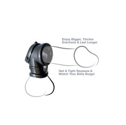 Pierścień Fantasy C-Ringz Cock Pipe With Ball-Stretcher Pipedream