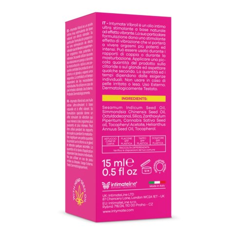 Płynny Wibrator Intymate Vibroil 15 Ml IntimateLine