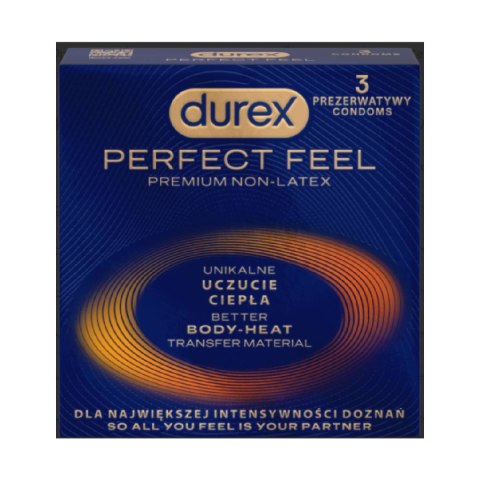 Prezerwatywy Perfect Feel 3 szt. Durex