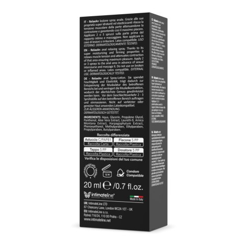 Rozluźniający Spray Analny Relaxan 20Ml IntimateLine